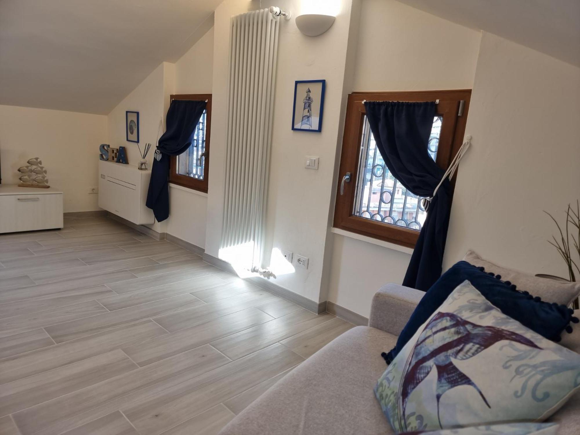 Mansarda Al Mare Apartman Rapallo Kültér fotó